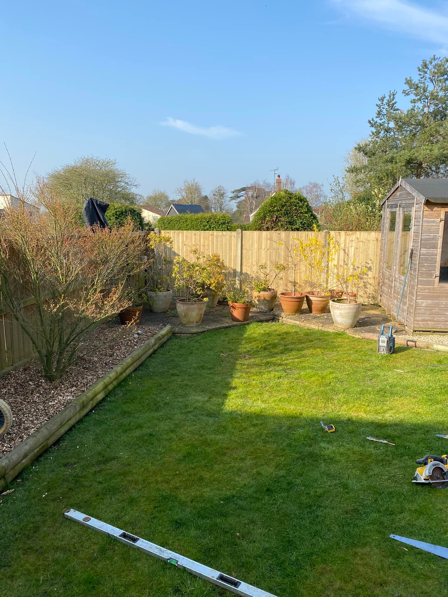 Full Garden Transformation project in Somerset by JB Outdoor Services